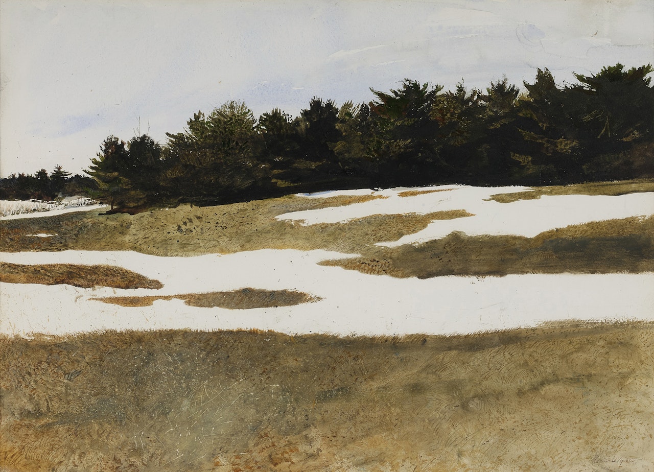 Hill Drifts by Andrew Wyeth