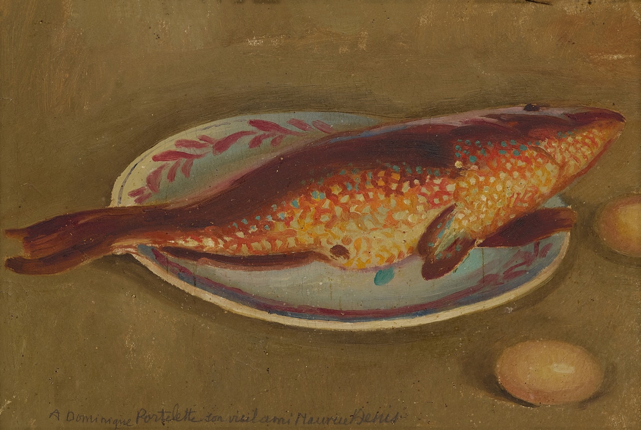 Nature morte à la vieille et oeufs by Maurice Denis