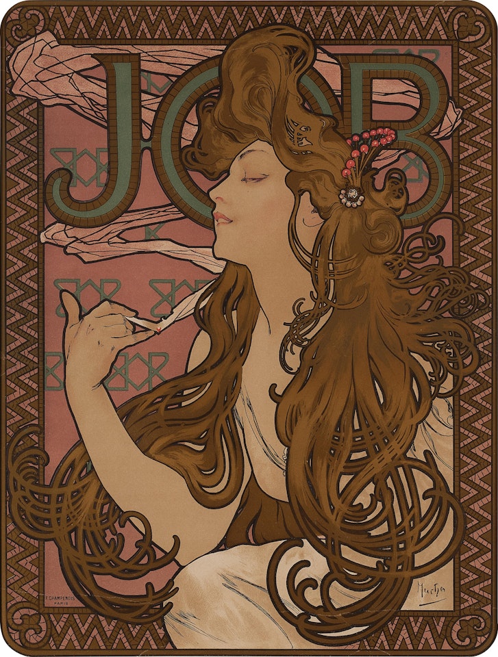 Job by Alphonse Mucha