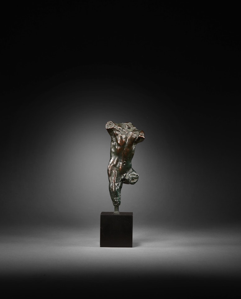 Torse d'homme, petit modèle dit aussi 'no. 220' 16cm (6 5/16 in). high by Auguste Rodin