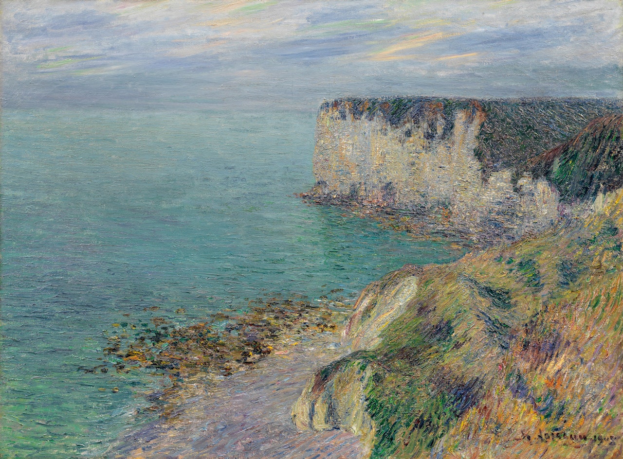 Falaises de Normandie by Gustave Loiseau