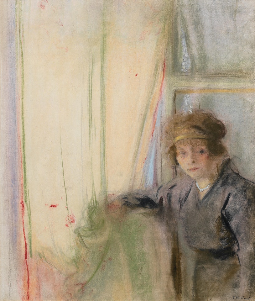 Model dans l'atelier by Édouard Vuillard