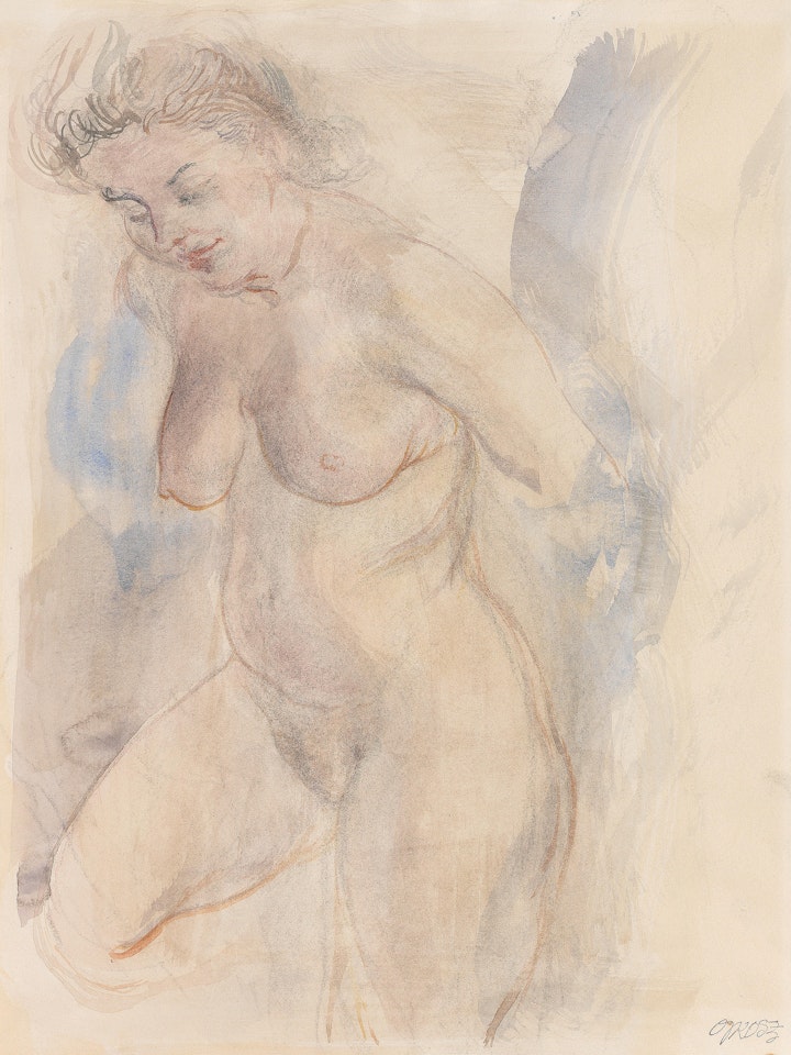 Weiblicher Akt by George Grosz