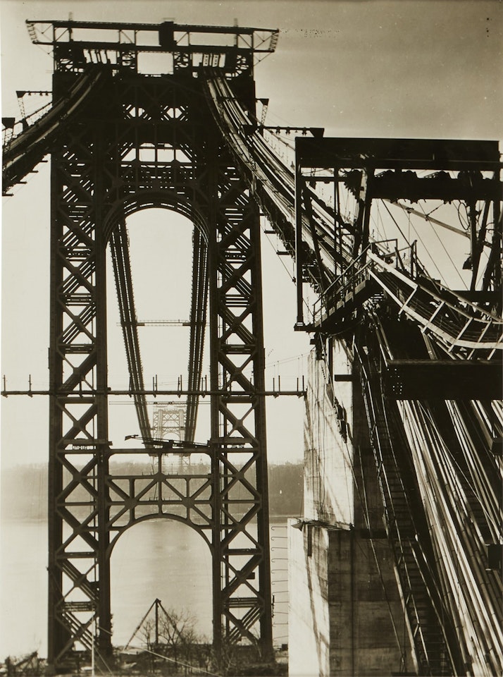 The George Washington Bridge by Berenice Abbott