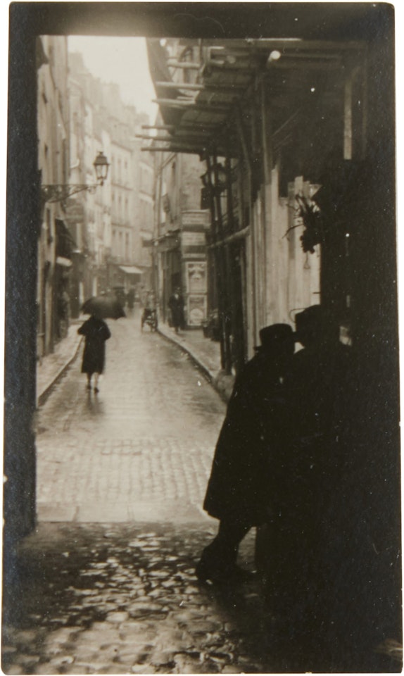 A Rainy Street in Budapest by André Kertész