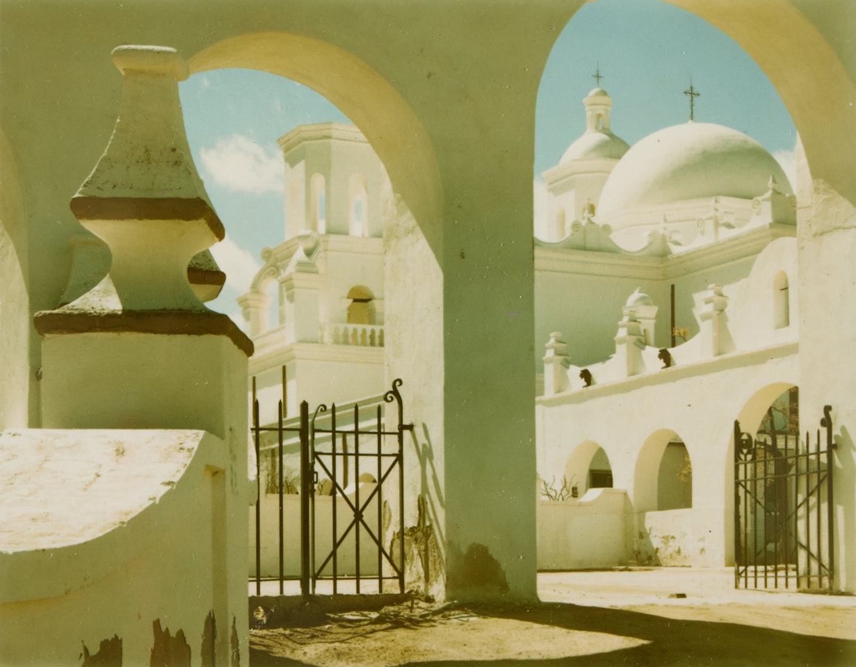 Mission San Xavier del Bac, Tucson, Arizona by Ansel Adams