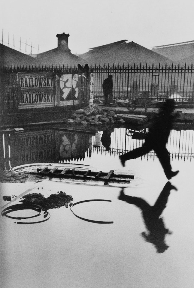 Behind the Gare Saint-Lazare, Paris by Henri Cartier-Bresson