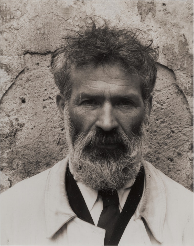Constantin Brancusi, Voulangis, France by Edward Steichen