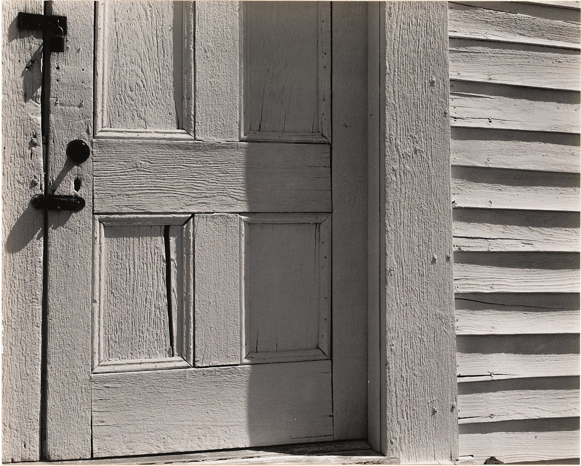 Church Door, Hornitos by Edward Weston