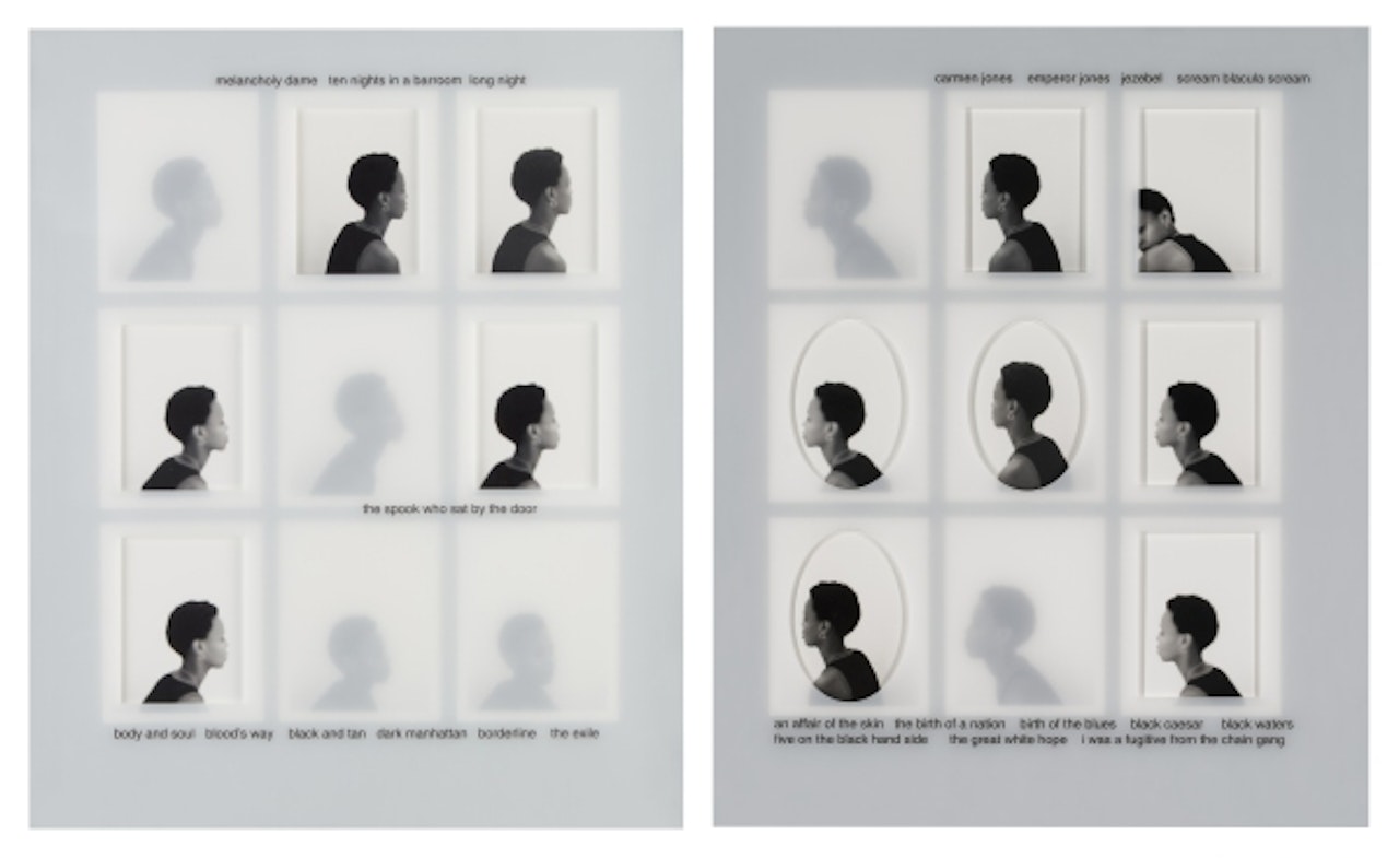 Untitled (melancholy dame/carmen jones) by Lorna Simpson