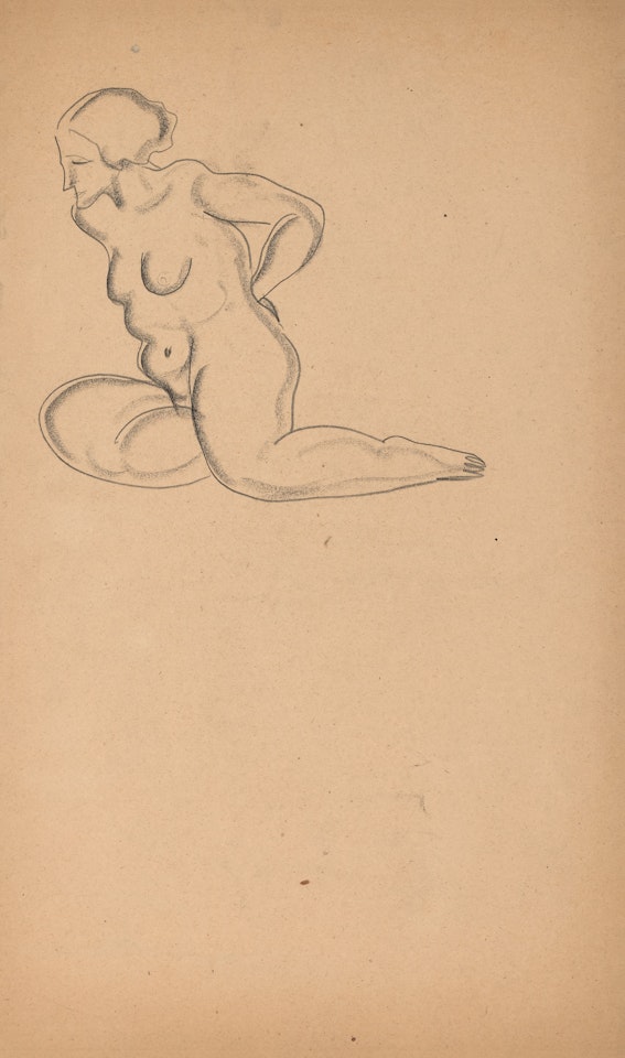 Seated Nude by Sanyu