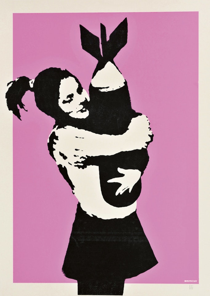 Bomb Love by Banksy