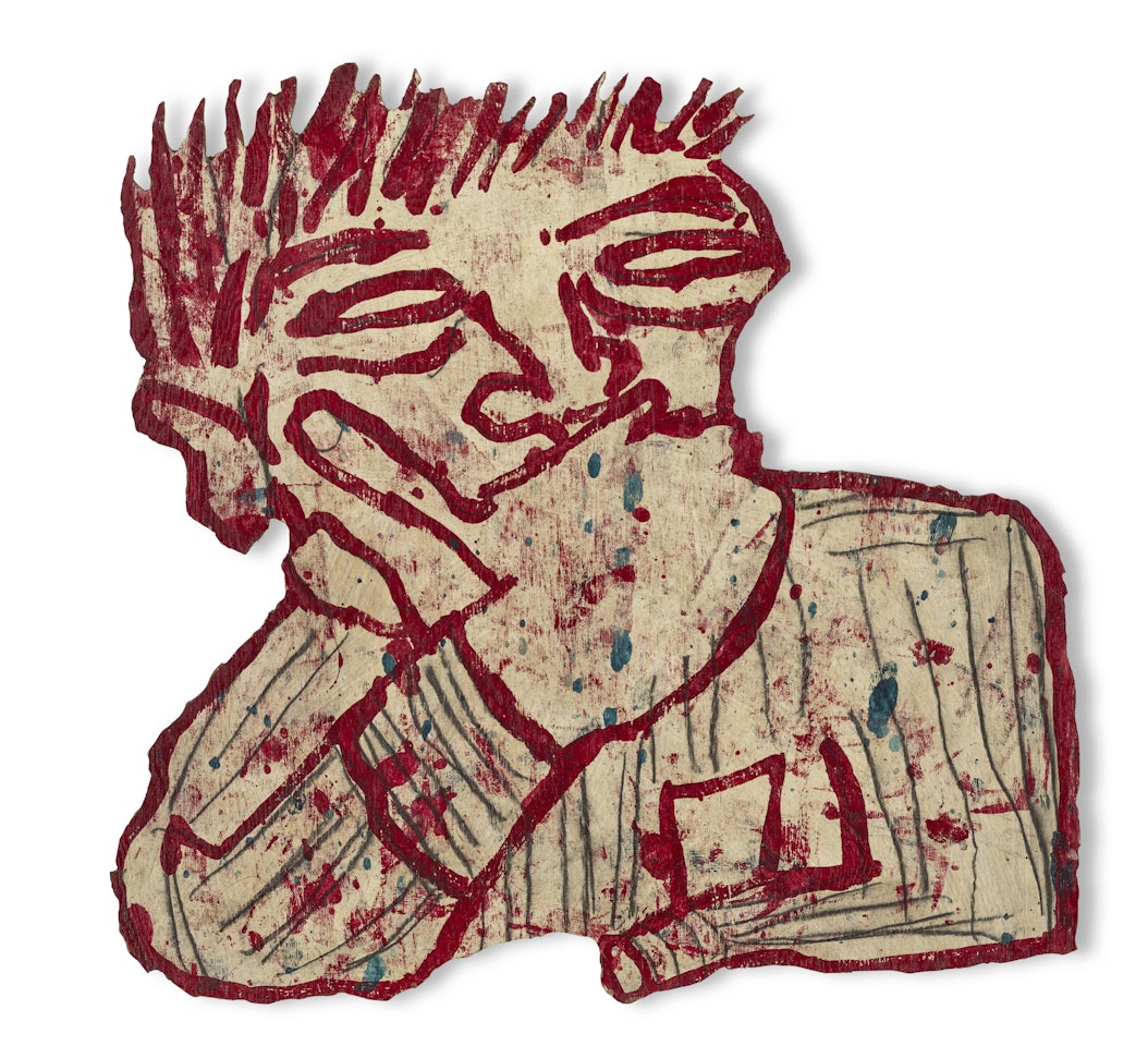 The Thinker by Donald Baechler