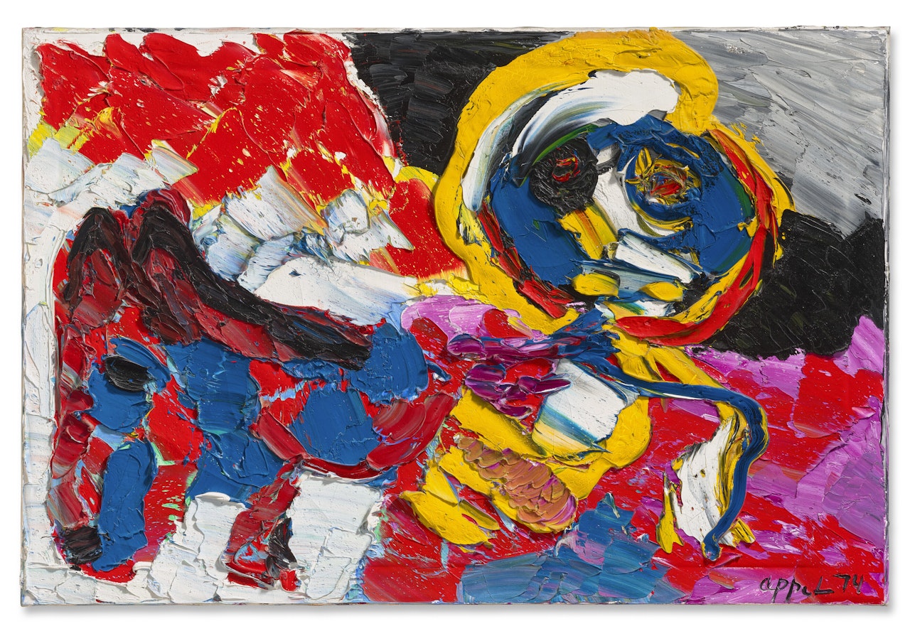 The Boy and the Horse by Karel Appel