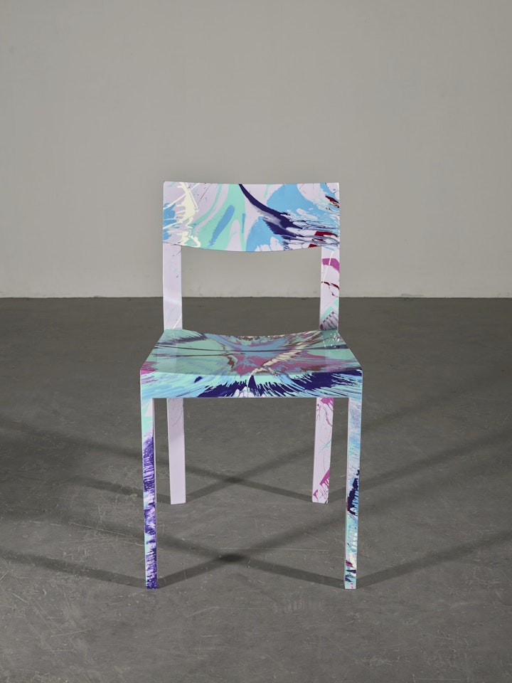 Spin Chair by Damien Hirst