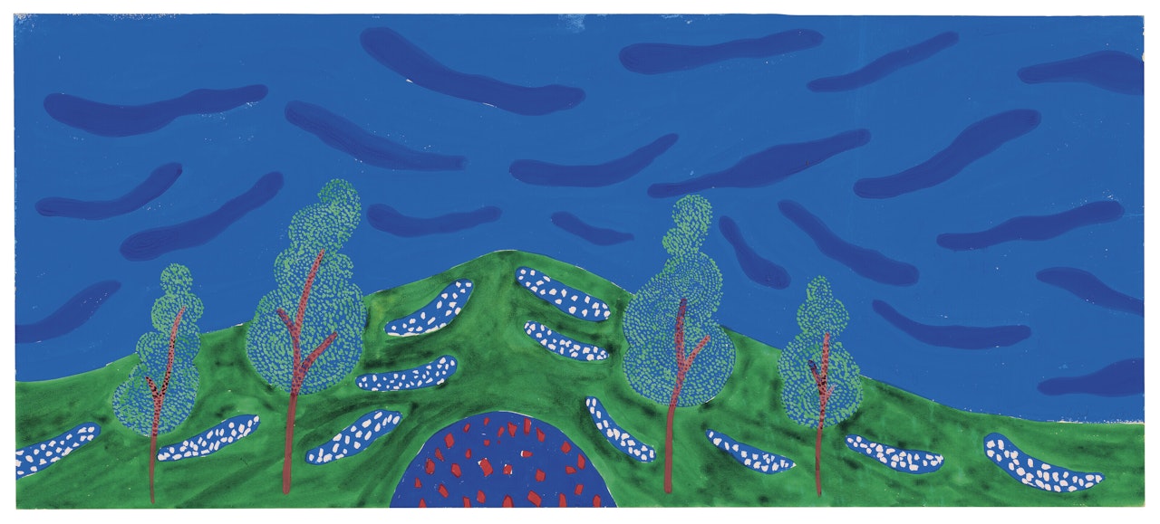 The Garden from 'L'Enfant et Les Sortilèges' by David Hockney