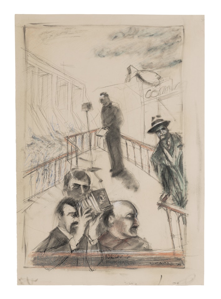 Rykov & Bukharin by William Kentridge