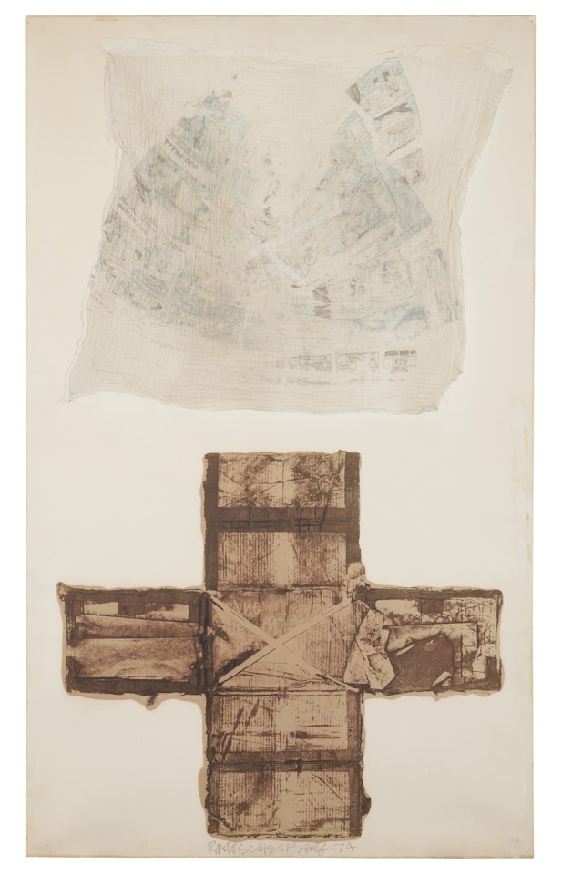 Untitled (Egyptian Series) by Robert Rauschenberg