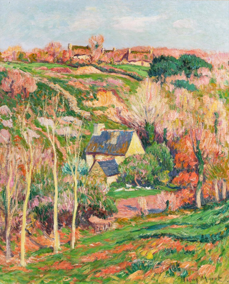 Fermes en Bretagne by Henry Moret