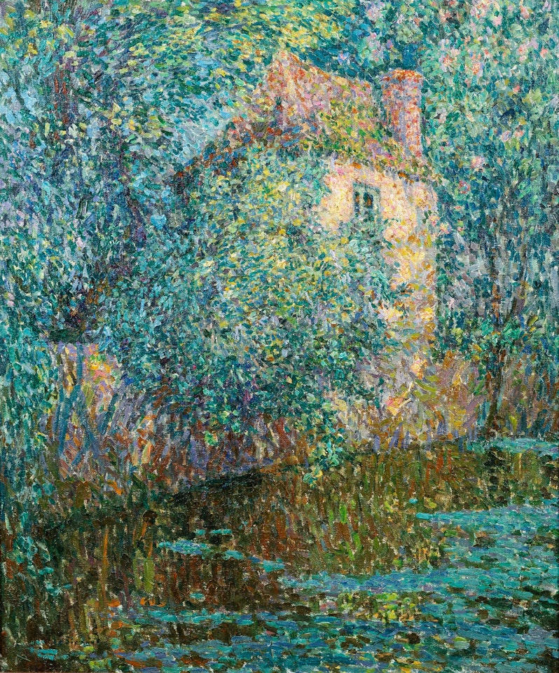 Le Pavillon dans les feuilles, composition by Henri Le Sidaner