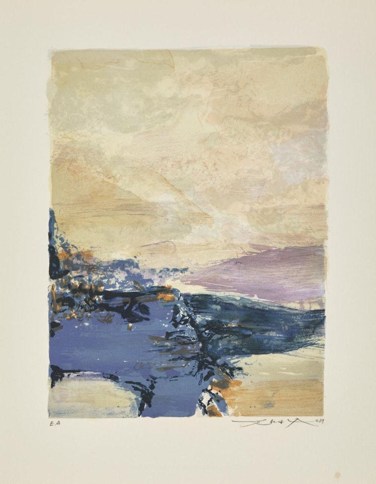 Lithographie by Zao Wou-Ki