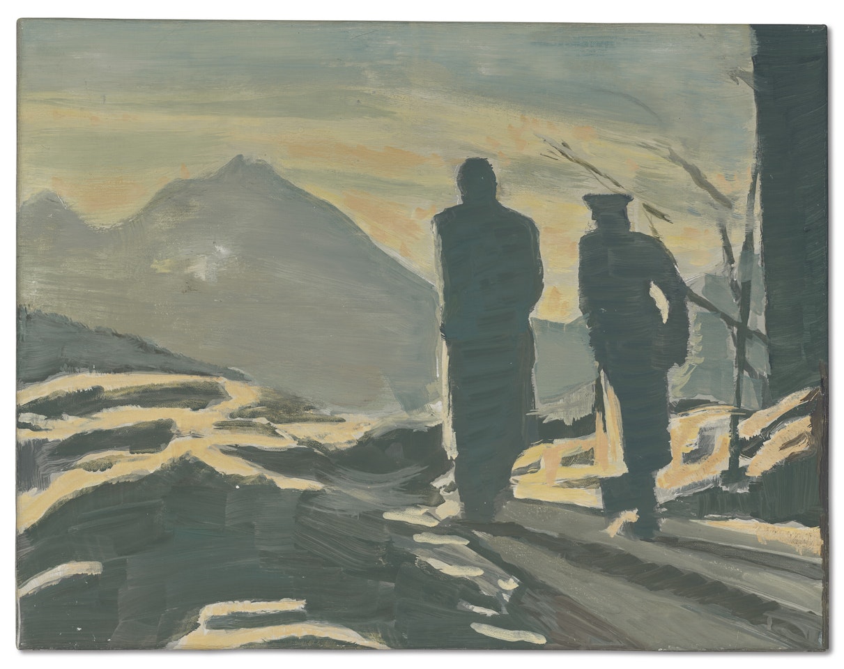 De Wandeling (The Walk) by Luc Tuymans