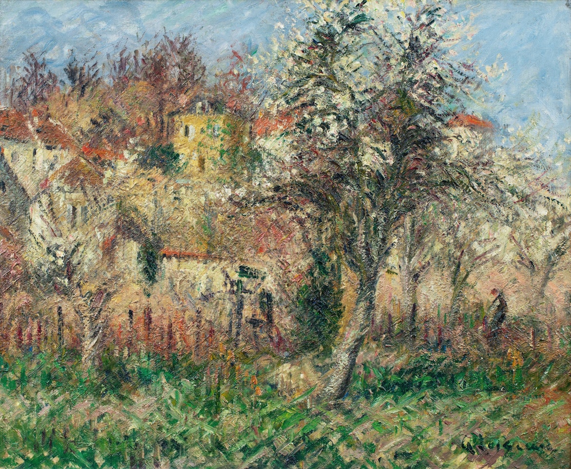 Paysage, environs de Pont-Aven by Gustave Loiseau