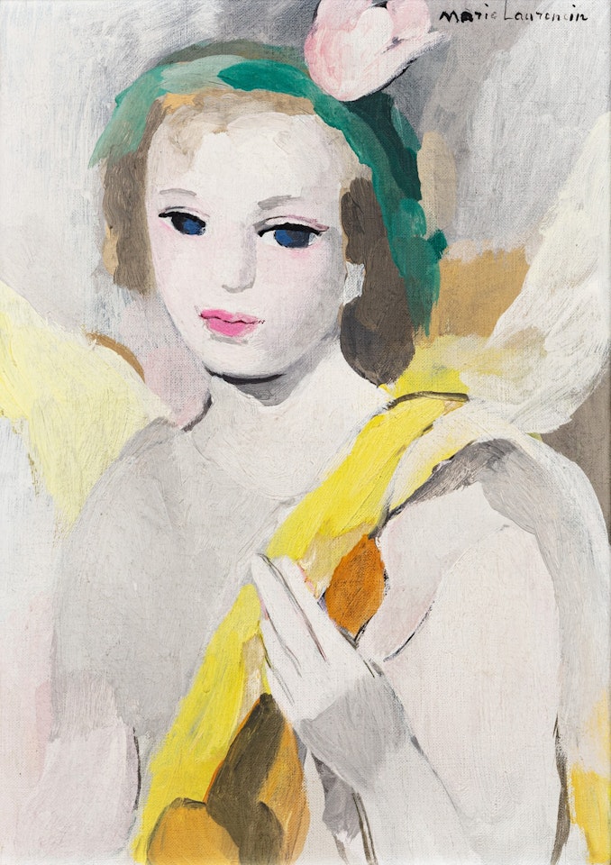 Jeune femme au chapeau by Marie Laurencin