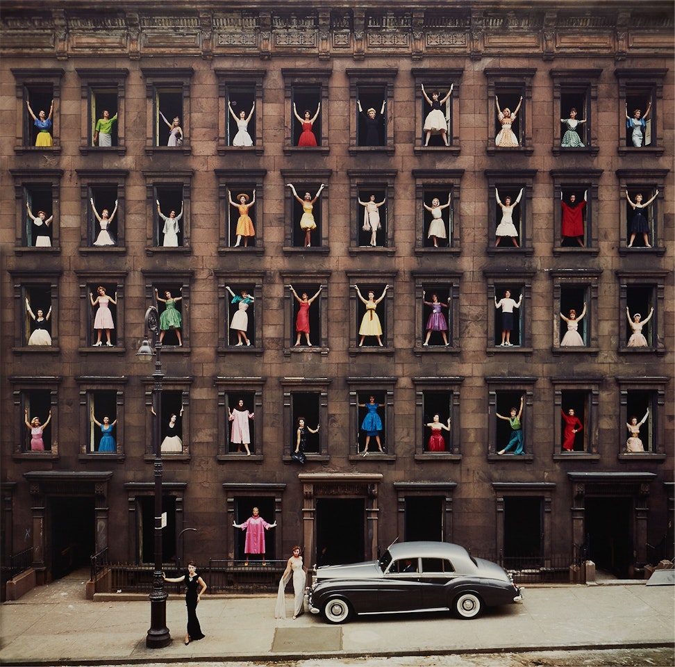 Girls in the Windows, New York City by Ormond Gigli