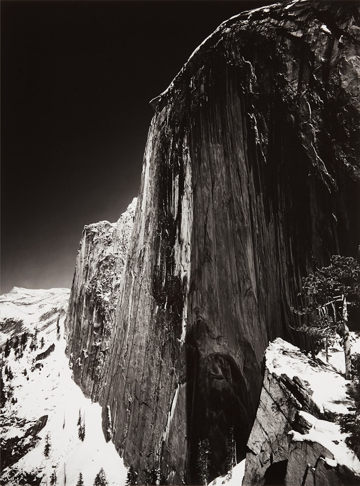 Monolith, The Face of Half Dome, Yosemite National Park by Ansel Adams