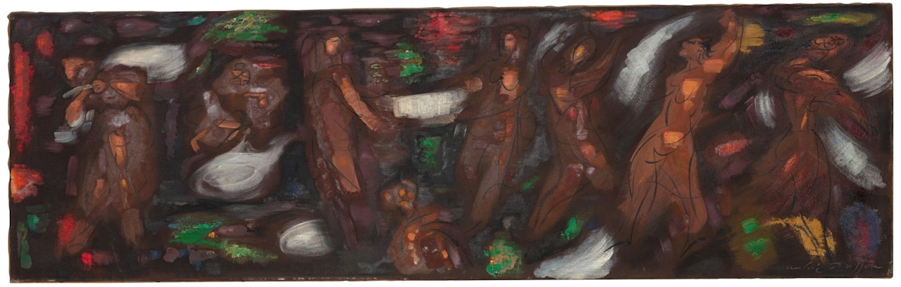 Les lavandières by André Masson