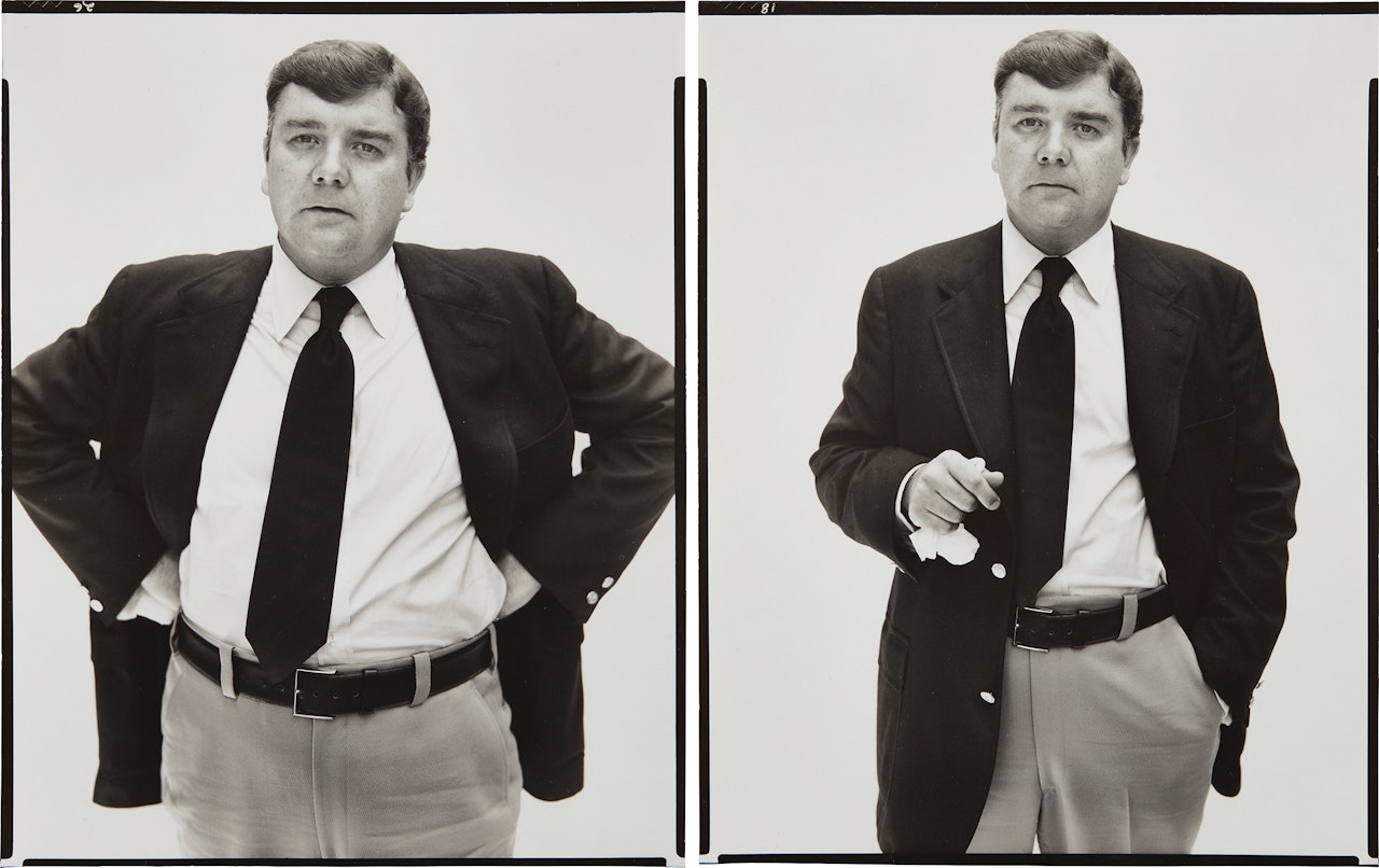 Selected Images of Peter Bunnell, Museum Director, New York City by Richard Avedon