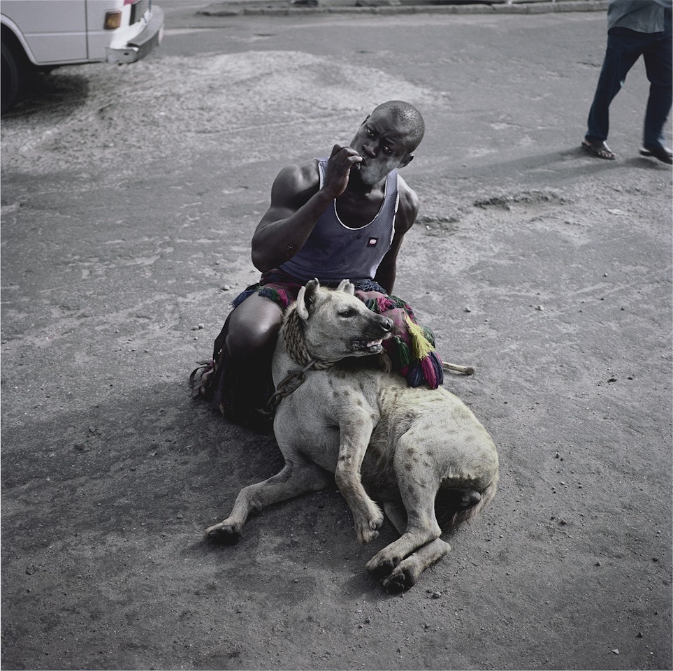 Abdullahi Mohammed with Mainasara, Lagos, Nigeria from The Hyena & Other Men by Pieter Hugo