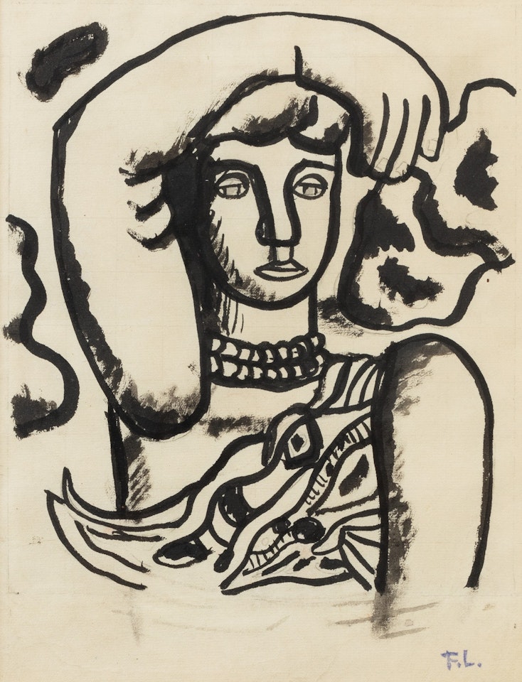 Marie l'Acrobate by Fernand Leger