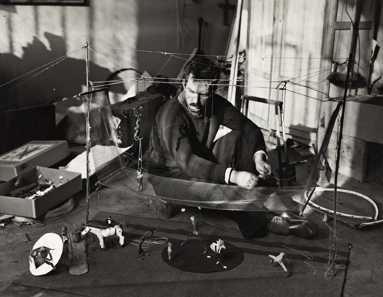 Alexander Calder, Paris by André Kertész