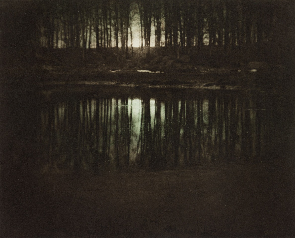 Moonrise, Mamaroneck, New York by Edward Steichen