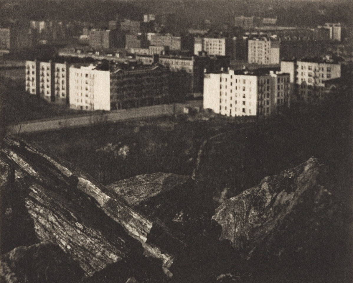 New York from the Park, from Camera Work Number 48 by Paul Strand