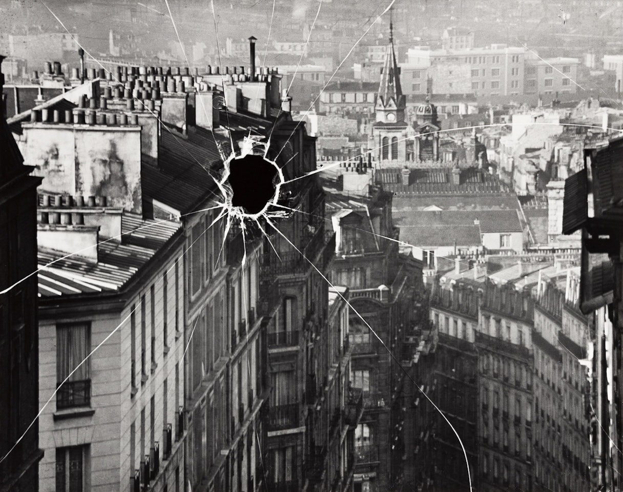 Broken Plate, Paris by André Kertész