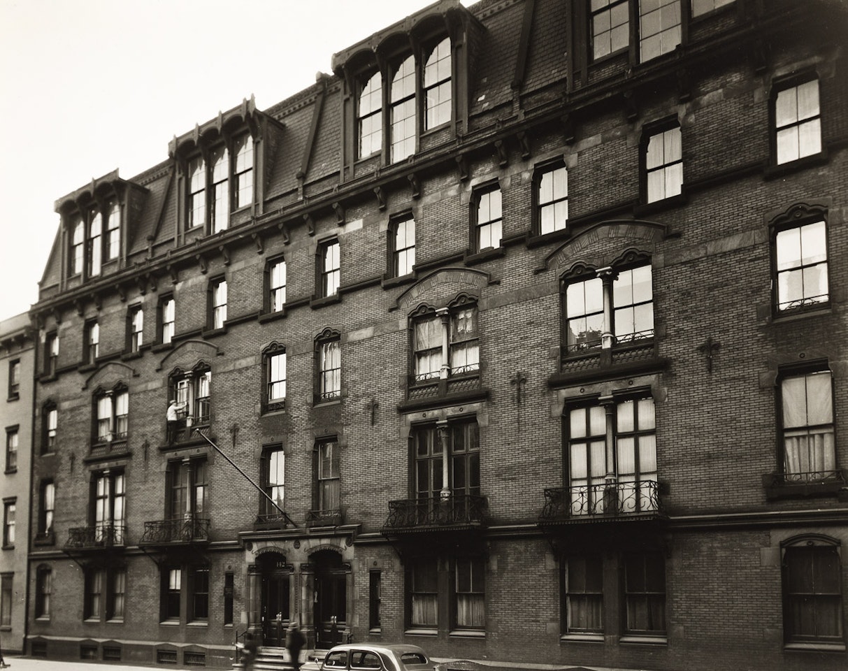 Oldest Apartment Building in N.Y.C, 142 E. 18th St. by Berenice Abbott