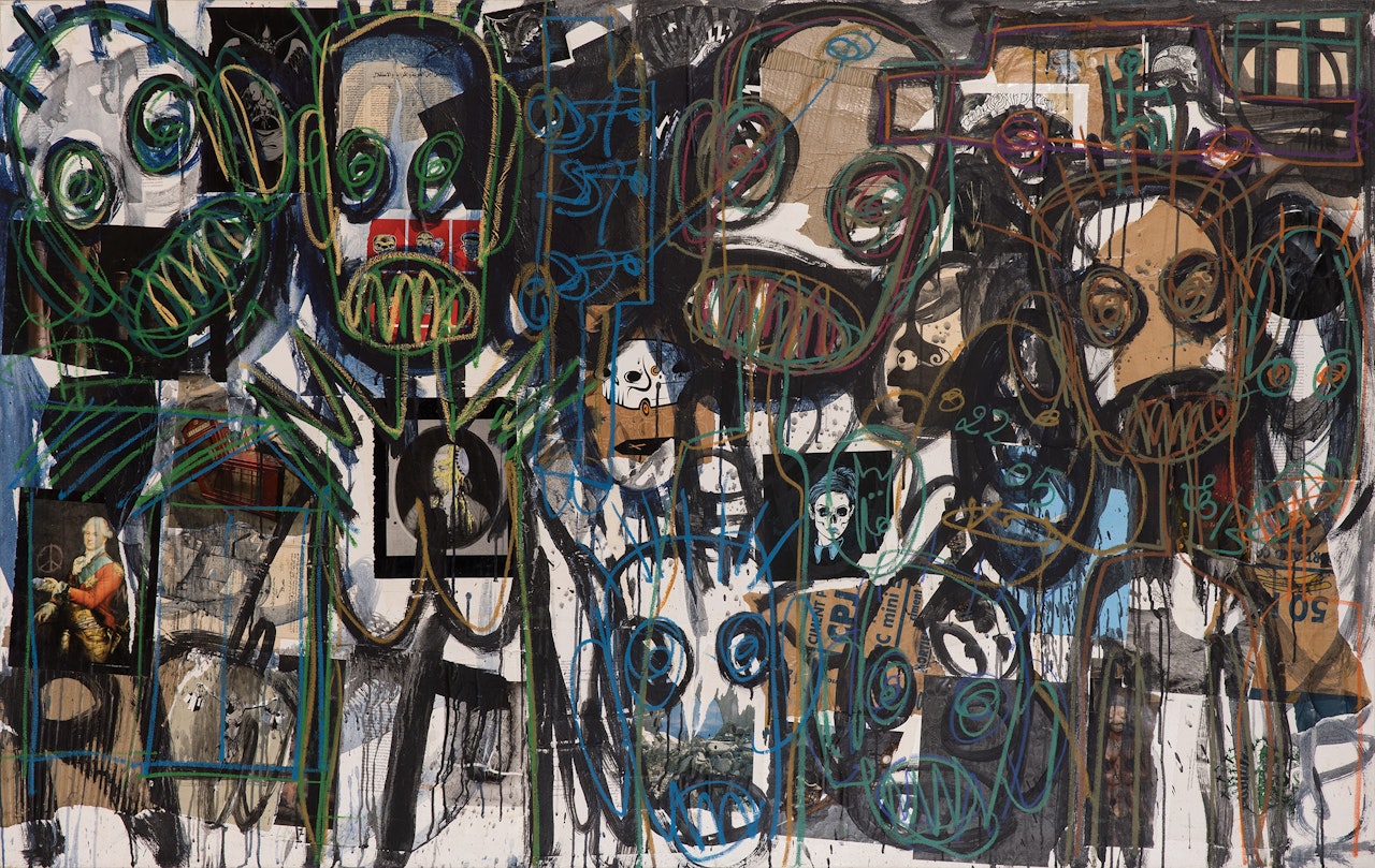 Untitled by Aboudia Abdoulaye Diarrassouba