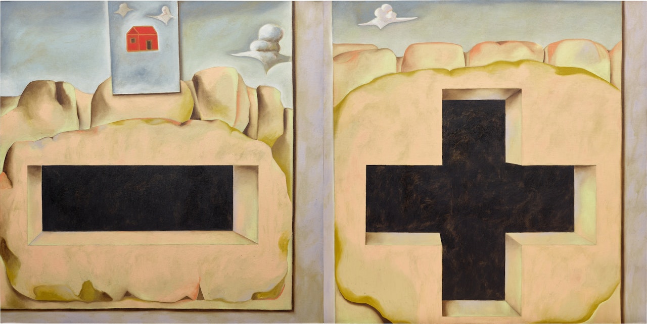 Passion Play I by Francesco Clemente