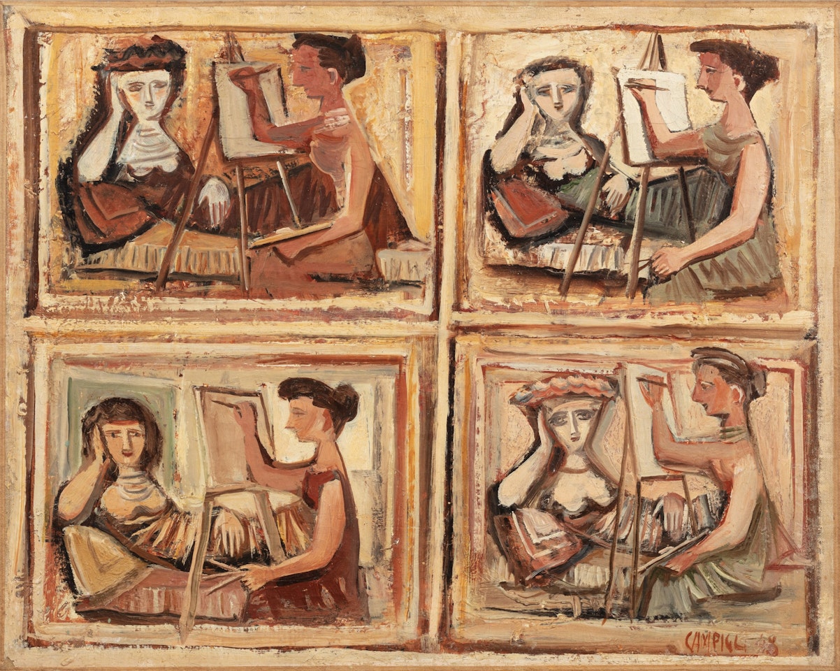 Les peintres by Massimo Campigli
