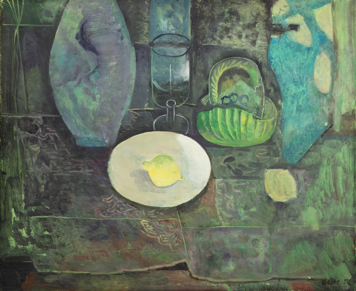 Nature morte au citron by Francisco Bores