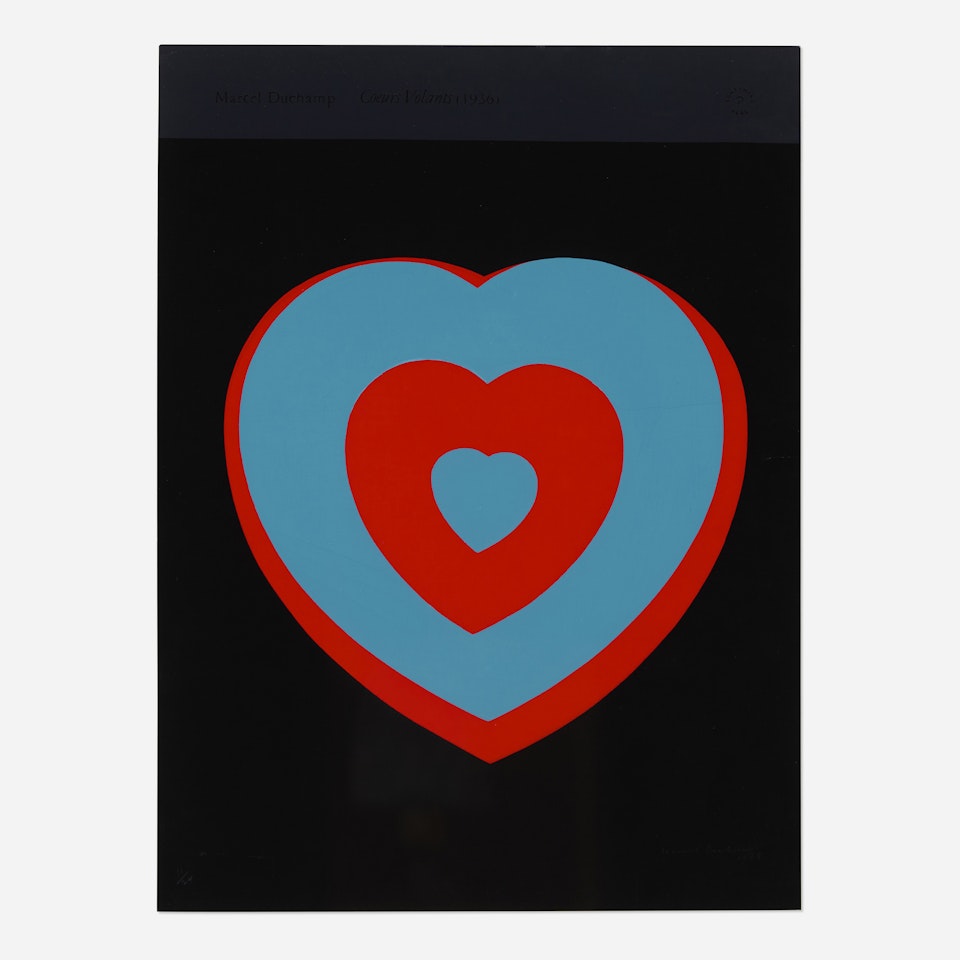 Coeurs Volants (Fluttering Hearts) by Marcel Duchamp