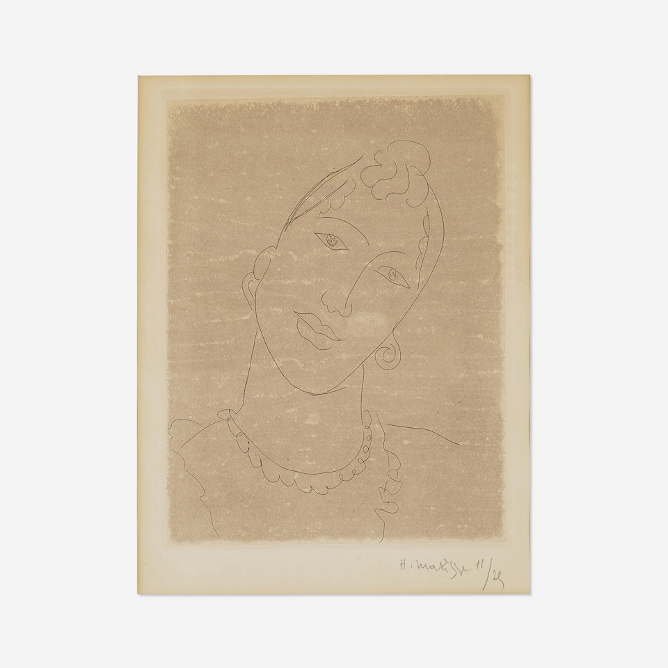 Martiniquaise (from the Martiniquaise suite) by Henri Matisse
