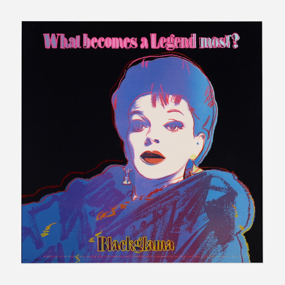 Blackglama (Judy Garland) (from the Ads Portfolio) by Andy Warhol