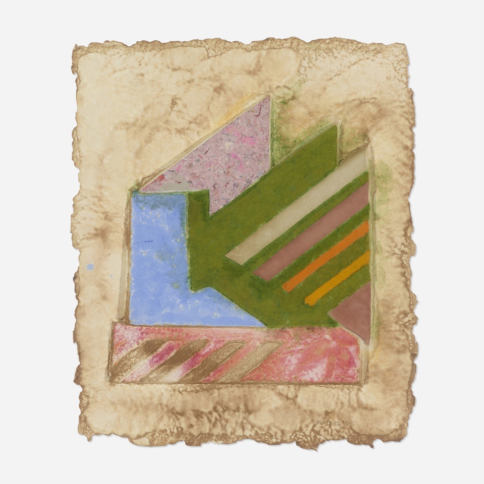 Grodno I (from the Paper Reliefs series) by Frank Stella