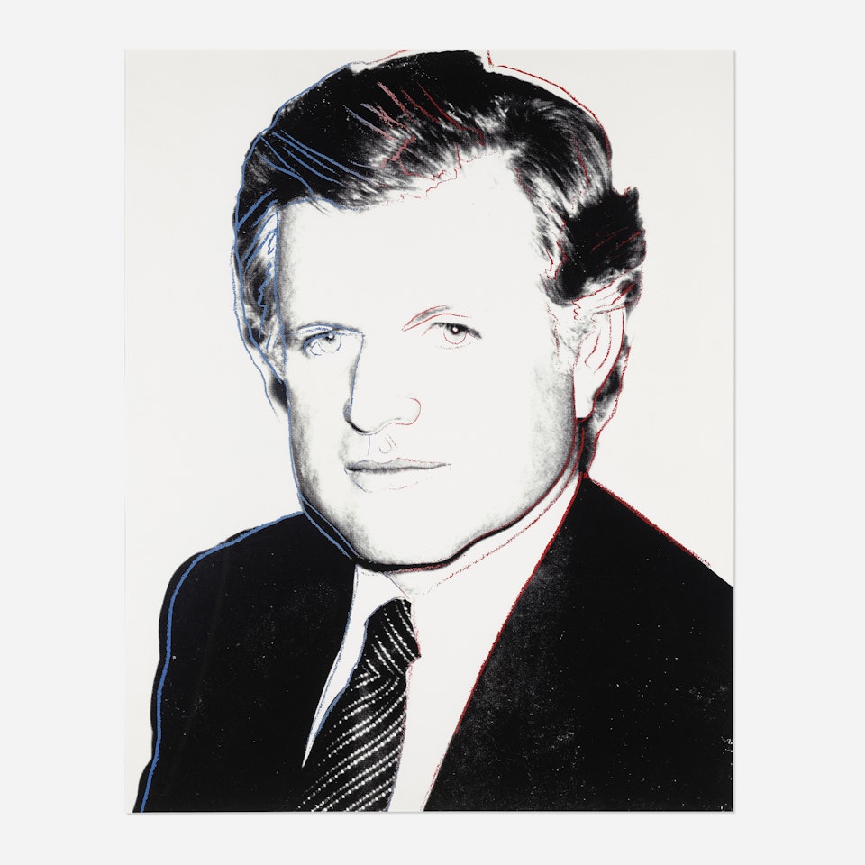 Edward Kennedy by Andy Warhol