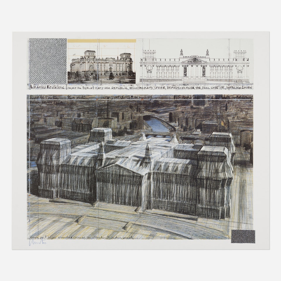 Wrapped Reichstag by Christo