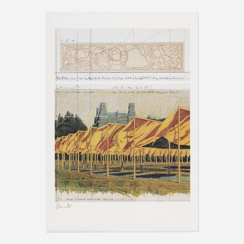 The Gates: Central Park, New York by Christo